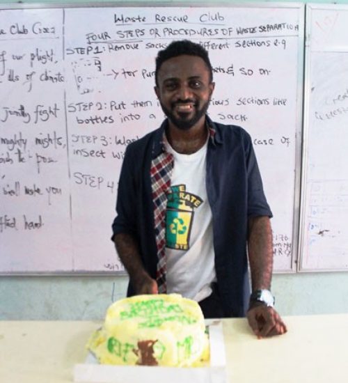Celebrating my birthday with Gbaja Girls students Photo: Retink Media